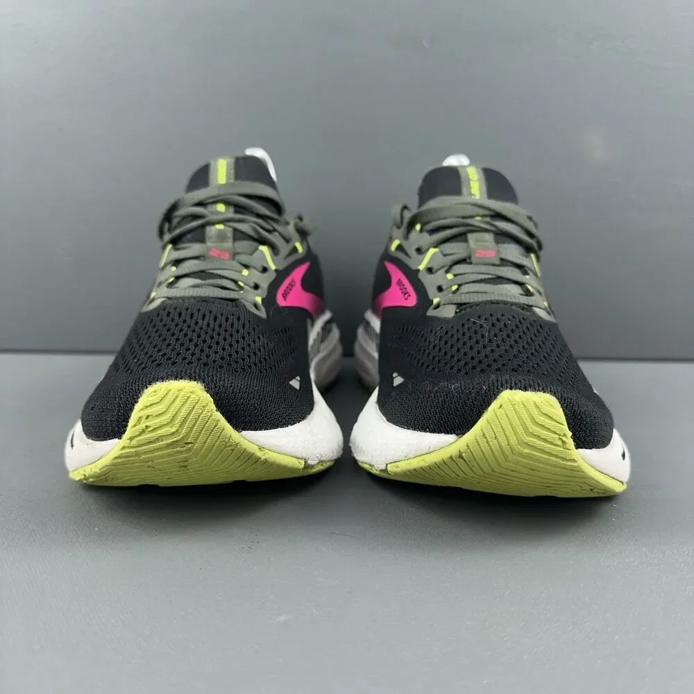 Brooks Adrenaline GTS 23 1203811D037 Black Running Shoes Sneakers Womens 7.5 B